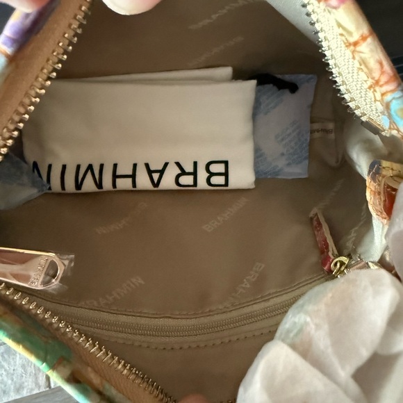 Brahmin Lorelei Embossed Handbag and Wallet- Happy Hour - Picture 4 of 7